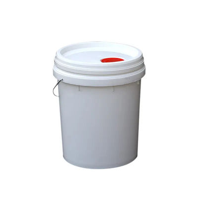 শিল্প প্যাকেজগুলির জন্য 5-20L পলিপ্রোপিলিন প্লাস্টিকের বালতি কন্টেইনারগুলি স্পুট ক্যাপ সহ
