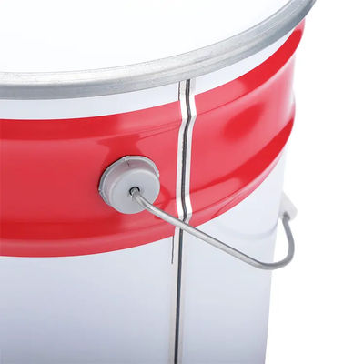 কাস্টমাইজড গোলাকার রাসায়নিক বালতি সঙ্গে রাবার gaskets